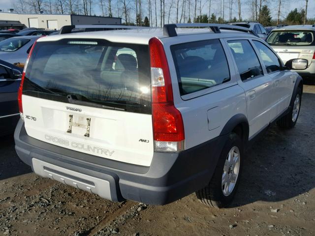 YV4SZ592461218233 - 2006 VOLVO XC70 WHITE photo 4