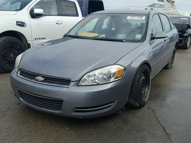 2G1WB58K069435843 - 2006 CHEVROLET IMPALA LS GRAY photo 2