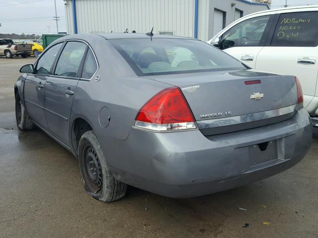 2G1WB58K069435843 - 2006 CHEVROLET IMPALA LS GRAY photo 3