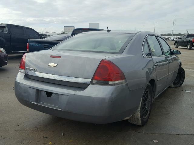 2G1WB58K069435843 - 2006 CHEVROLET IMPALA LS GRAY photo 4