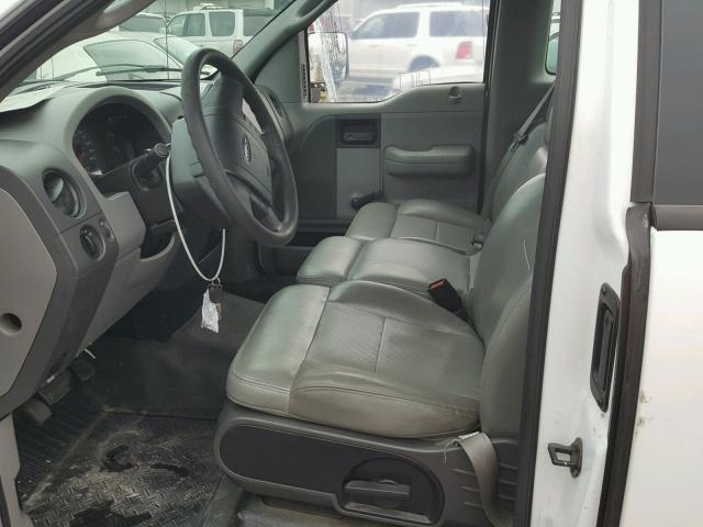 1FTRF12W27KC65174 - 2007 FORD F150 WHITE photo 5