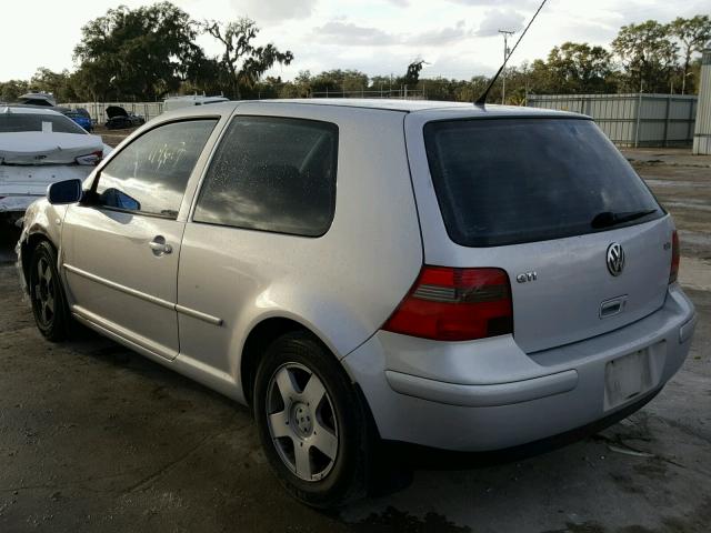 WVWDH21J5YW736728 - 2000 VOLKSWAGEN GTI GLS SILVER photo 3