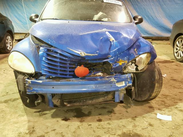 3C4FY48B44T308426 - 2004 CHRYSLER PT CRUISER BLUE photo 9