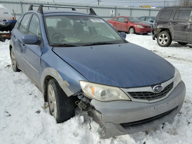 JF1GH63658H821639 - 2008 SUBARU IMPREZA OU BLUE photo 1