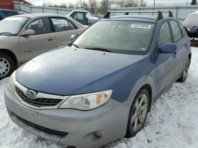 JF1GH63658H821639 - 2008 SUBARU IMPREZA OU BLUE photo 2