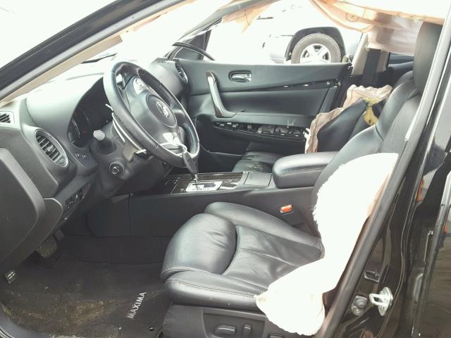 1N4AA5AP6CC849696 - 2012 NISSAN MAXIMA S BLACK photo 5