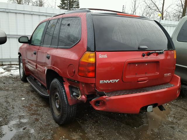 1GKDS13S232214645 - 2003 GMC ENVOY BURGUNDY photo 3