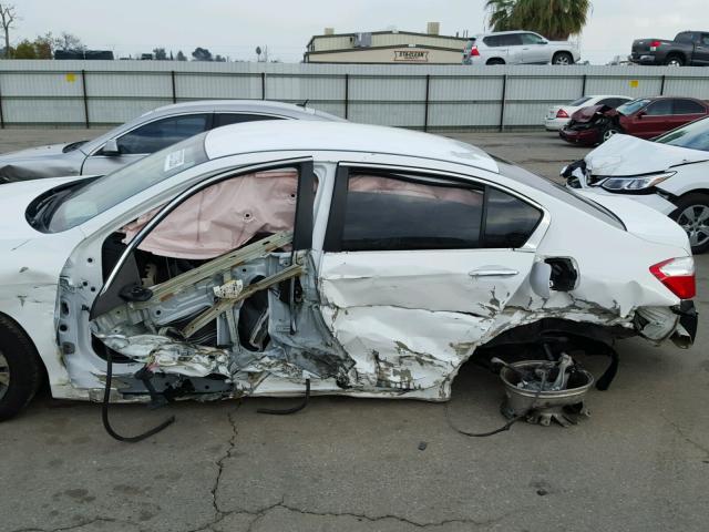 1HGCR2F3XEA195690 - 2014 HONDA ACCORD LX WHITE photo 9