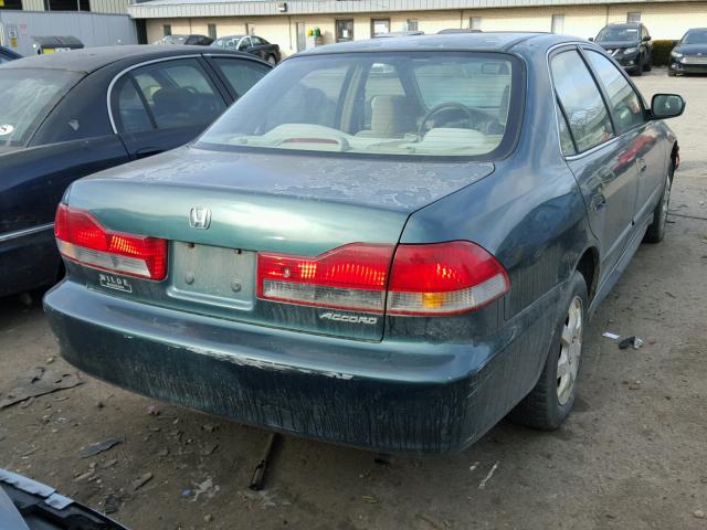 1HGCG55602A026129 - 2002 HONDA ACCORD EX GREEN photo 4