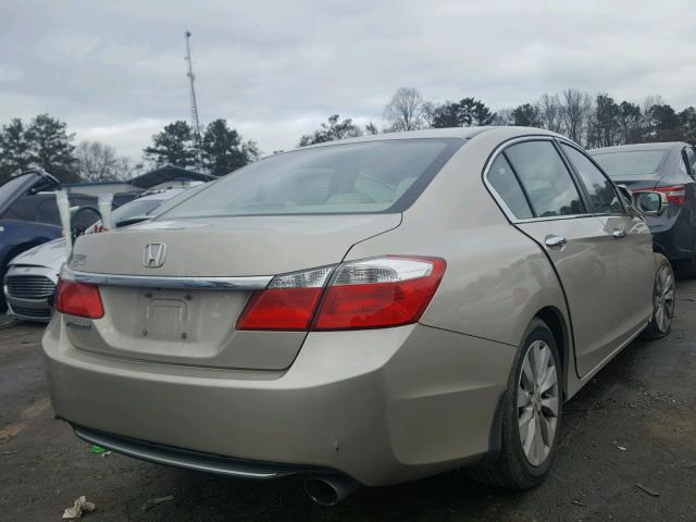 1HGCR2F78DA086582 - 2013 HONDA ACCORD EX TAN photo 4