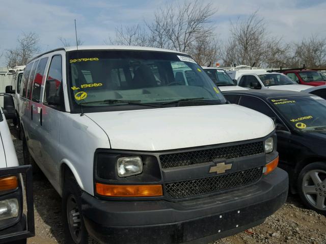 1GNZGXFF8F1154280 - 2015 CHEVROLET EXPRESS G3 WHITE photo 1