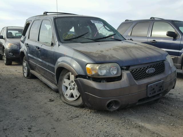 1FMYU03186KA74190 - 2006 FORD ESCAPE XLT BLUE photo 1