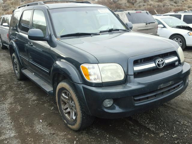 5TDBT48AX6S269150 - 2006 TOYOTA SEQUOIA LI GREEN photo 1