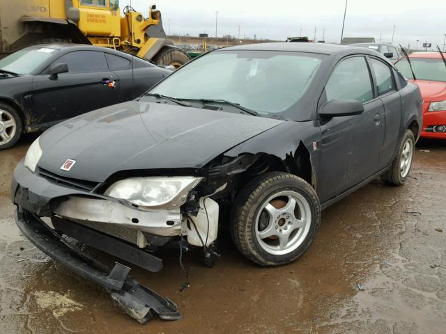 1G8AN12F15Z183452 - 2005 SATURN ION LEVEL BLACK photo 2