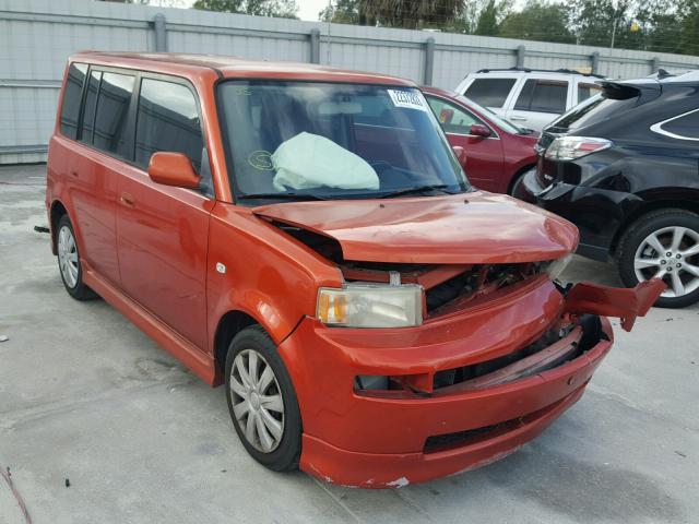 JTLKT324940162799 - 2004 TOYOTA SCION XB ORANGE photo 1