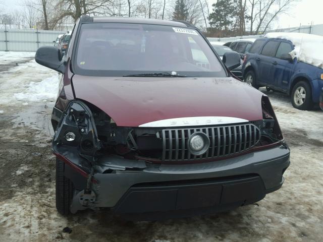 3G5DA03E92S565422 - 2002 BUICK RENDEZVOUS BURGUNDY photo 9