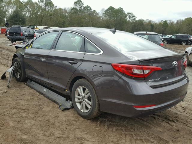 5NPE24AF5GH286080 - 2016 HYUNDAI SONATA SE BROWN photo 3