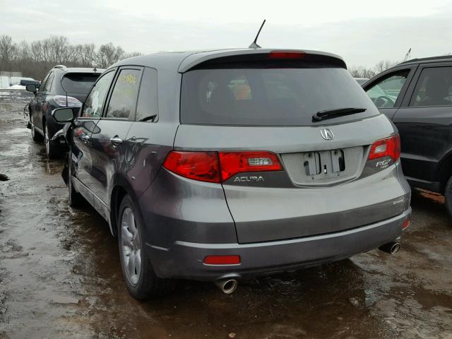 5J8TB182X8A004163 - 2008 ACURA RDX GRAY photo 3