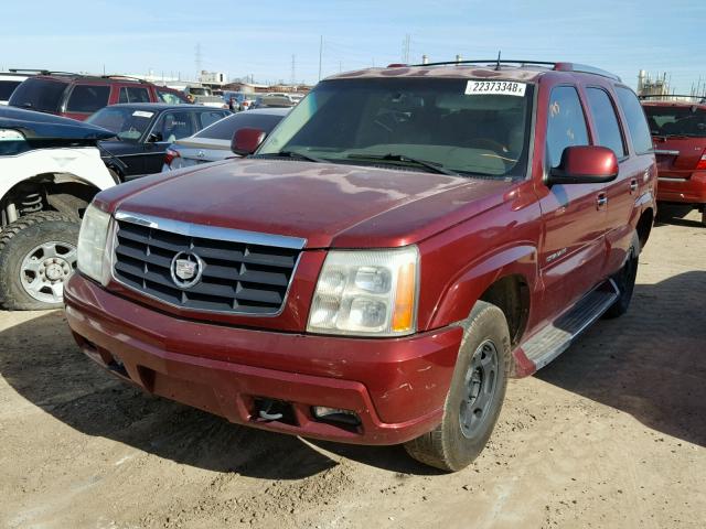 1GYEC63T32R120325 - 2002 CADILLAC ESCALADE L RED photo 2