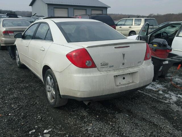 1G2ZH528254110617 - 2005 PONTIAC G6 GT WHITE photo 3