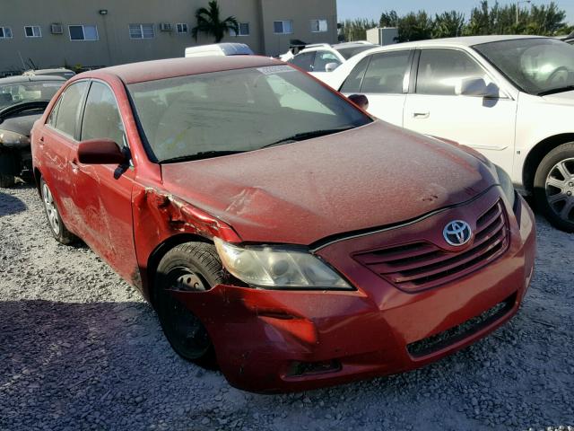 4T1BE46K07U099167 - 2007 TOYOTA CAMRY NEW RED photo 1