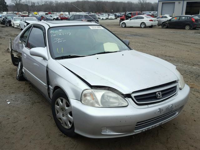 1HGEJ8241YL090563 - 2000 HONDA CIVIC EX SILVER photo 1