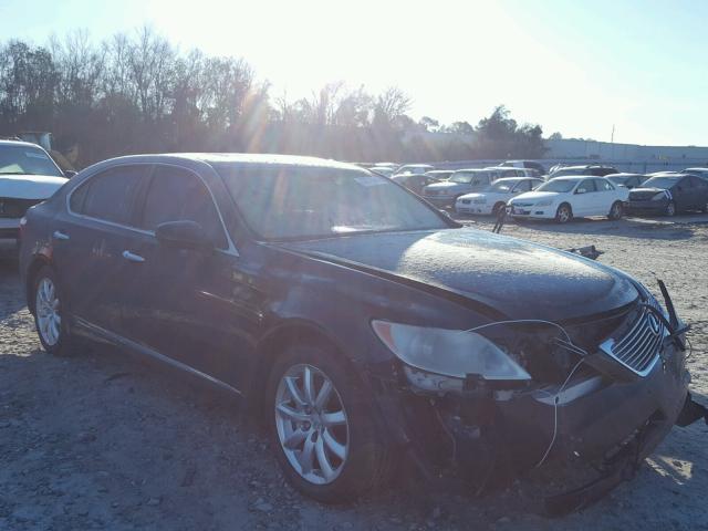 JTHGL46F685030318 - 2008 LEXUS LS 460L BLACK photo 1