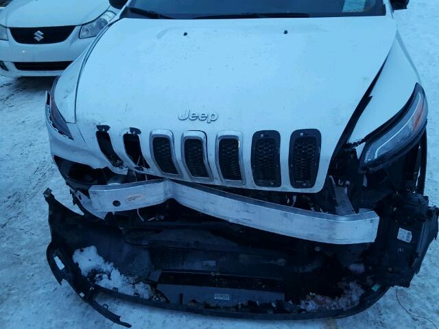 1C4PJMAB6GW256234 - 2016 JEEP CHEROKEE S WHITE photo 7