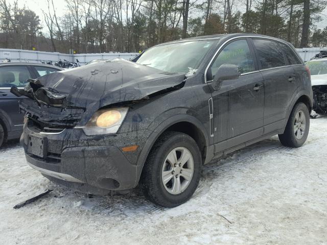 3GSDL43N19S599654 - 2009 SATURN VUE XE BLACK photo 2