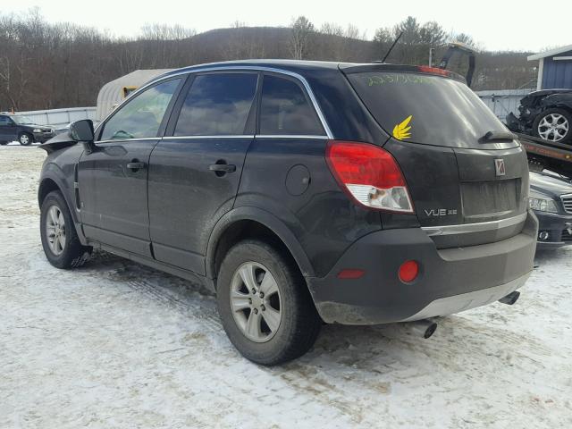 3GSDL43N19S599654 - 2009 SATURN VUE XE BLACK photo 3