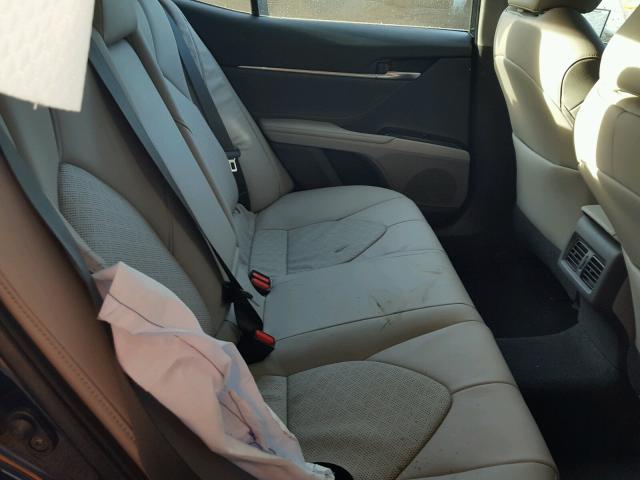 4T1B61HK4JU500090 - 2018 TOYOTA CAMRY XSE GRAY photo 6