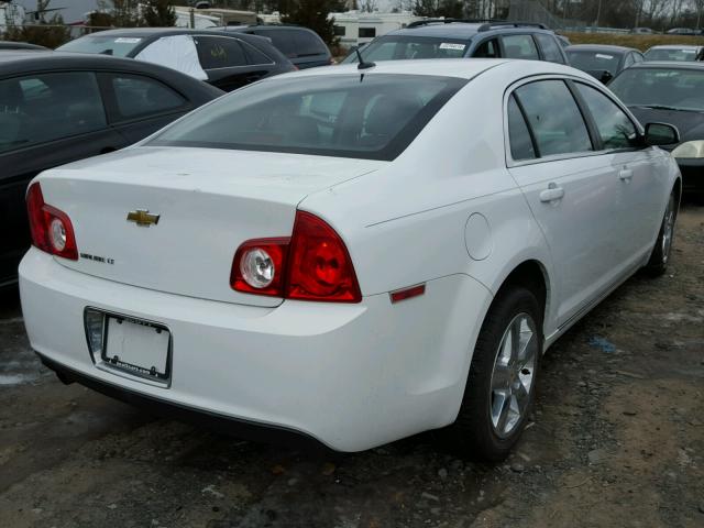 1G1ZD5EB7AF170091 - 2010 CHEVROLET MALIBU 2LT WHITE photo 4