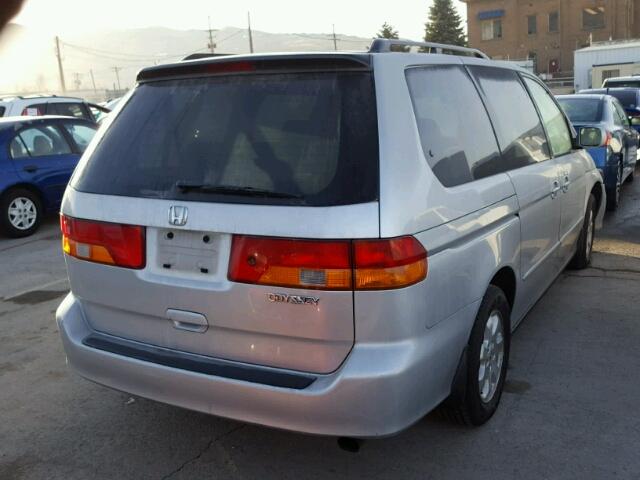 5FNRL18673B088371 - 2003 HONDA ODYSSEY EX SILVER photo 4