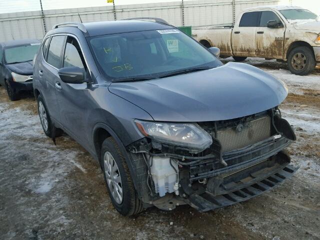 5N1AT2MV5EC806320 - 2014 NISSAN ROGUE S GRAY photo 1