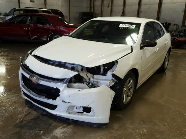 1G11A5SL9EF286918 - 2014 CHEVROLET MALIBU LS WHITE photo 2