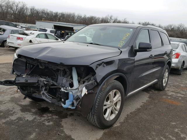 1D4RD4GGXBC630067 - 2011 DODGE DURANGO CR BLACK photo 2