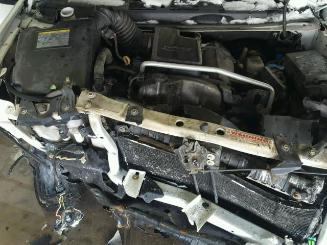 1GKDT13S682209064 - 2008 GMC ENVOY Biały zdjęcie 7