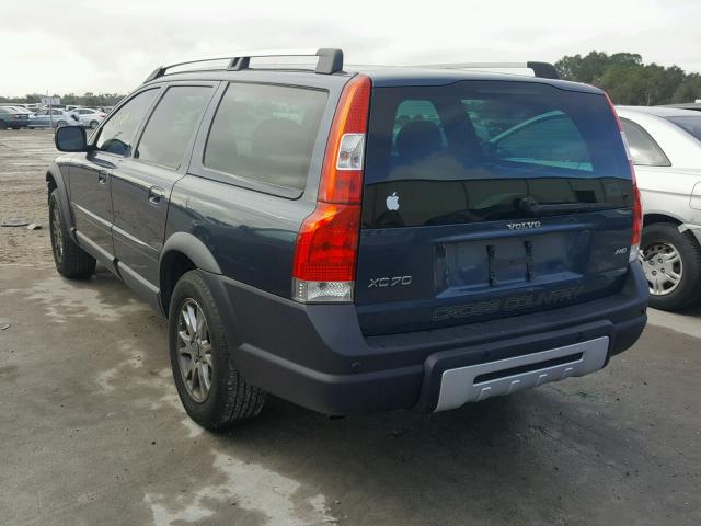 YV4SZ592571280449 - 2007 VOLVO XC70 BLUE photo 3