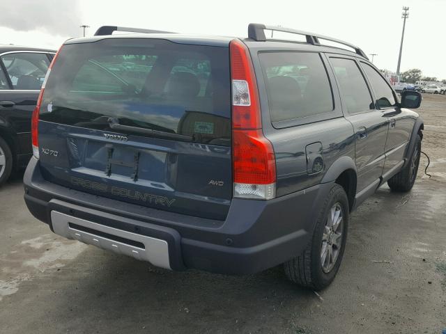 YV4SZ592571280449 - 2007 VOLVO XC70 BLUE photo 4