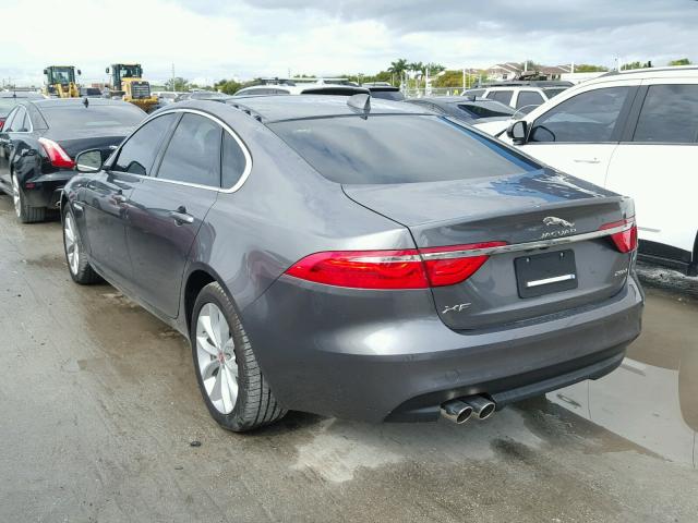 SAJBD4BN2HCY33940 - 2017 JAGUAR XF PREMIUM GRAY photo 3