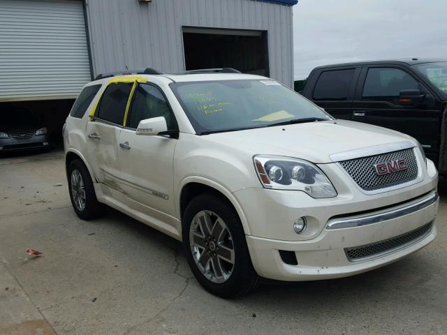 1GKKRTED9BJ314291 - 2011 GMC ACADIA DEN WHITE photo 1