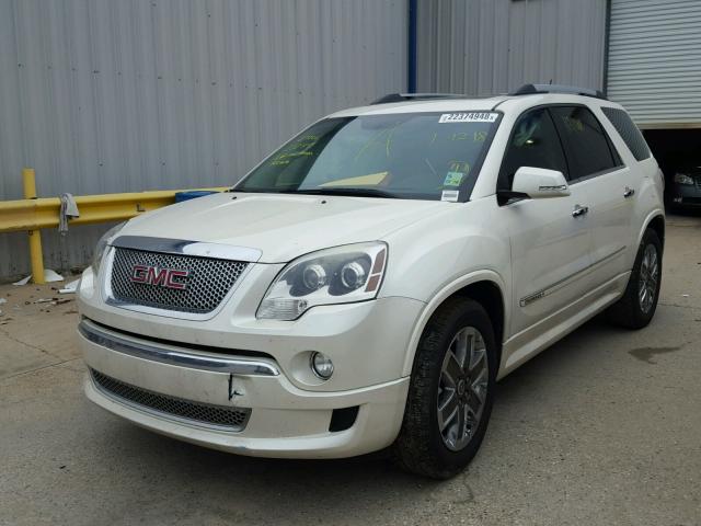 1GKKRTED9BJ314291 - 2011 GMC ACADIA DEN WHITE photo 2