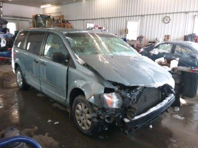 2A8HR44H78R621276 - 2008 CHRYSLER TOWN & COU BLUE photo 1