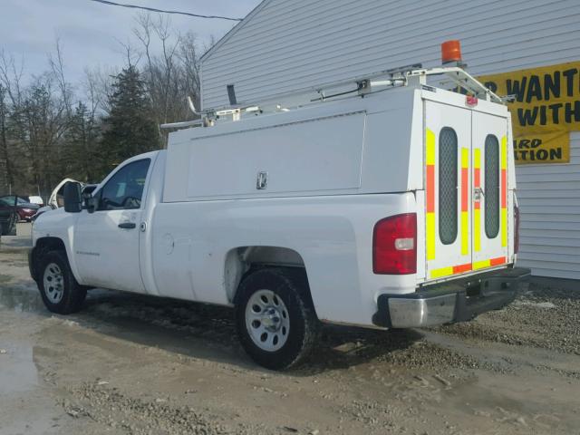 1GCEC14X18Z139667 - 2008 CHEVROLET SILVERADO WHITE photo 3