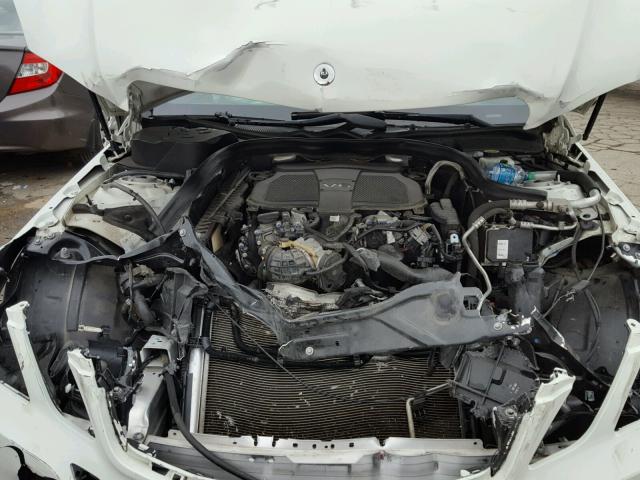 WDDHF5KB0CA530292 - 2012 MERCEDES-BENZ E 350 WHITE photo 7