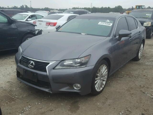 JTHBE1BL9D5001503 - 2013 LEXUS GS 350 GRAY photo 2