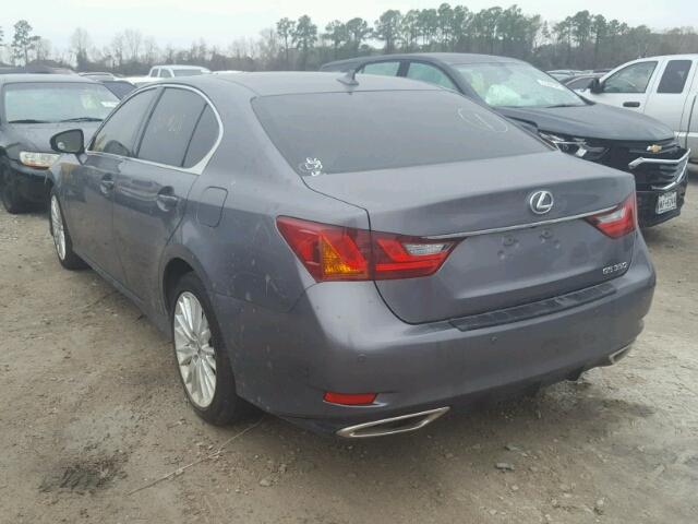 JTHBE1BL9D5001503 - 2013 LEXUS GS 350 GRAY photo 3