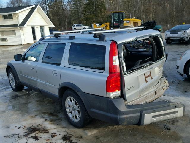 YV4SZ592X71266708 - 2007 VOLVO XC70 SILVER photo 3