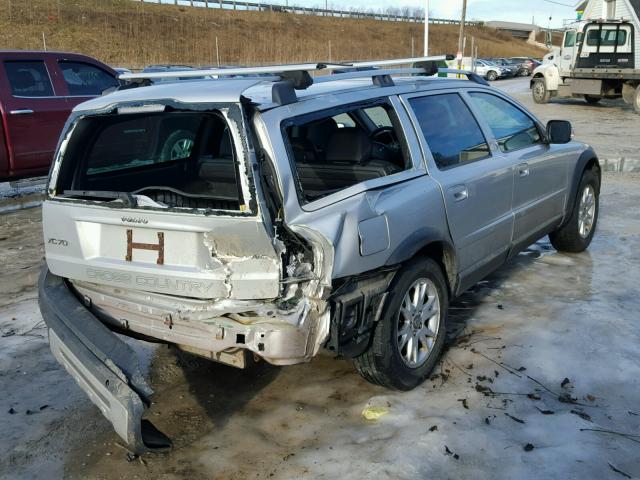 YV4SZ592X71266708 - 2007 VOLVO XC70 SILVER photo 4