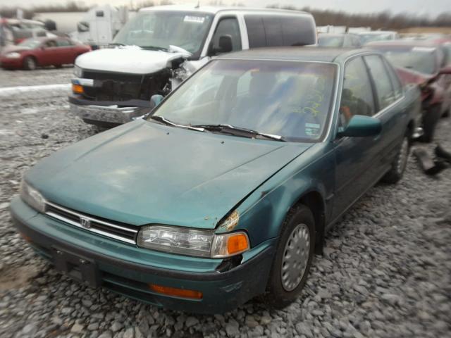 1HGCB7653NA233568 - 1992 HONDA ACCORD LX GREEN photo 2